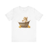 Spa Day Kitty: Relaxed and Refined Cat Tee