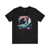 Surfing In Space Kitty T-Shirt