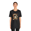 Surreal Mushroom Floating Rainbow Cat T-shirt