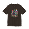 Whiskers in Wonderland: The Mystical Mushroom Cat Tee