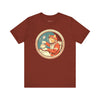 Galactic Brew: Astronaut Cat Coffee Tee