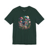 Whiskers in Wonderland: The Mystical Mushroom Cat Tee