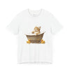 Spa Day Kitty: Relaxed and Refined Cat Tee