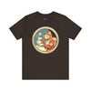 Galactic Brew: Astronaut Cat Coffee Tee