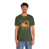 Rainbow Mushroom Float Cat T-Shirt