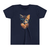 Kitten with Heart in Hearts - Kids T-shirt