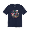 Whiskers in Wonderland: The Mystical Mushroom Cat Tee