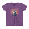 Sunburst Unicorn Cat - Kids T-Shirt