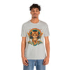 Orange Rainbow Angel Kitten T-Shirt