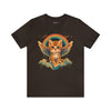 Orange Rainbow Angel Kitten T-Shirt