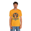 Orange Rainbow Angel Kitten T-Shirt