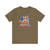 Orange DJ Cat T-Shirt