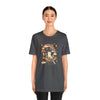 Surreal Mushroom Floating Rainbow Cat T-shirt