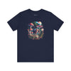 Whiskers in Wonderland: The Mystical Mushroom Cat Tee