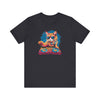 Orange DJ Cat T-Shirt