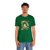 Surreal Mushroom Floating Rainbow Cat T-shirt