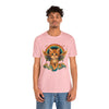 Orange Rainbow Angel Kitten T-Shirt