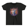 Sunburst Unicorn Cat - Kids T-Shirt