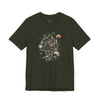 Cosmic Commander: Futuristic Space Cat Tee