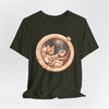 Cosmic Coffee Cat: Space Explorer Tee