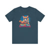 Orange DJ Cat T-Shirt