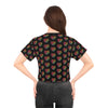 Rainbow Heart Kitten Crop Tee