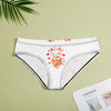 Fiery Feline Passion - Cute Women's Low Waist Panties
